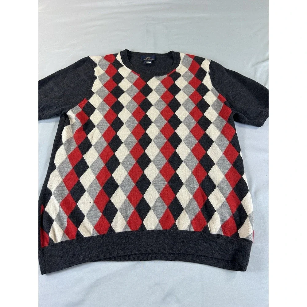 Men's Brooks‎ Brothers 346 Argyle Sweater – Size XL (fits like Small)